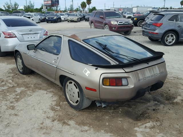 WP0JB0928DS861424 - 1983 PORSCHE 928 S GRAY photo 3