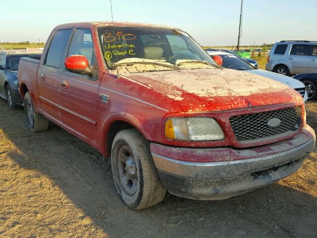 1FTRW07L22KB61592 - 2002 FORD F150 SUPER RED photo 1