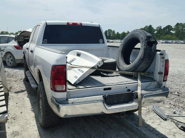 3C6UD5CL9CG309448 - 2012 DODGE RAM 2500 S WHITE photo 3