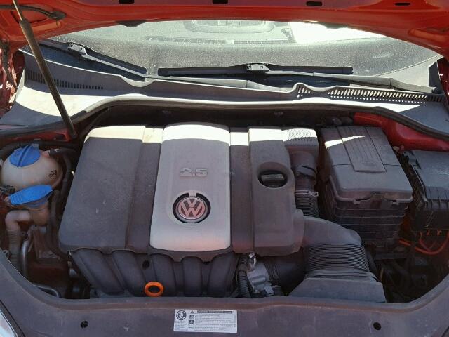 3VWJM71K69M161719 - 2009 VOLKSWAGEN JETTA S 红色 照片 7