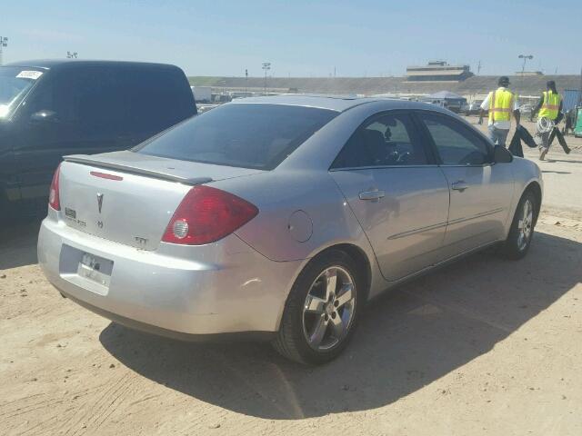 1G2ZH558764170986 - 2006 PONTIAC G6 SILVER photo 4