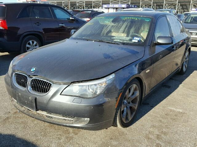 WBANW13538CZ84253 - 2008 BMW 535 I GRAY photo 2