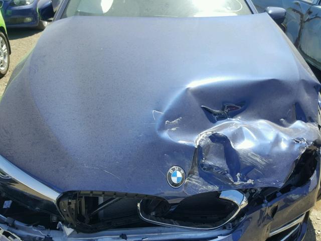 WBAJE5C52JG918526 - 2018 BMW 540 I BLUE photo 7