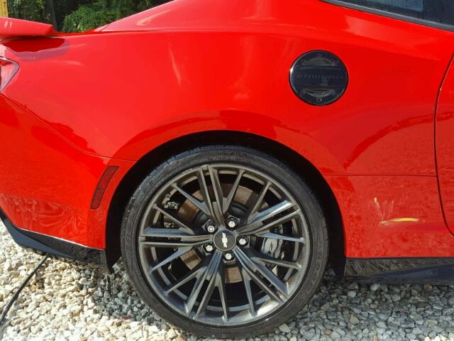 1G1FK1R62J0113430 - 2018 CHEVROLET CAMARO ZL1 红色 照片 9