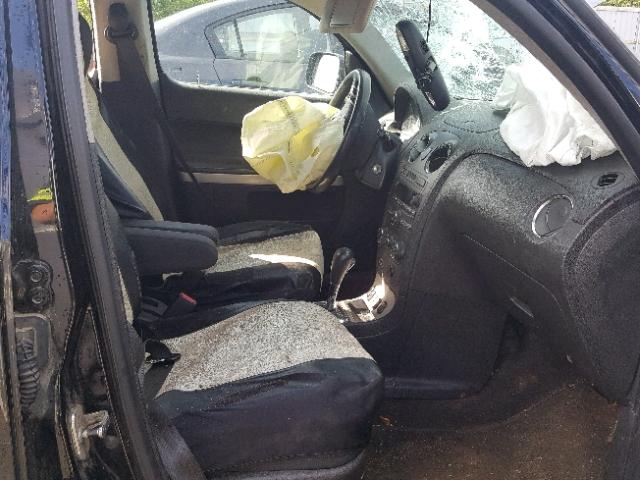 3GNDA13D07S593971 - 2007 CHEVROLET HHR LS BLACK photo 5