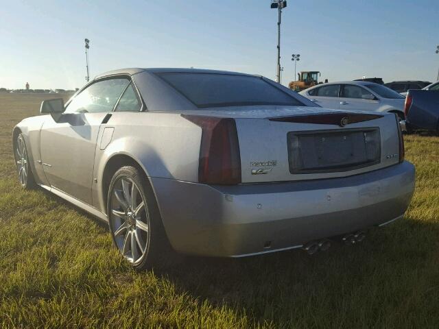 1G6YX36D165603189 - 2006 CADILLAC XLR-V SILVER photo 3