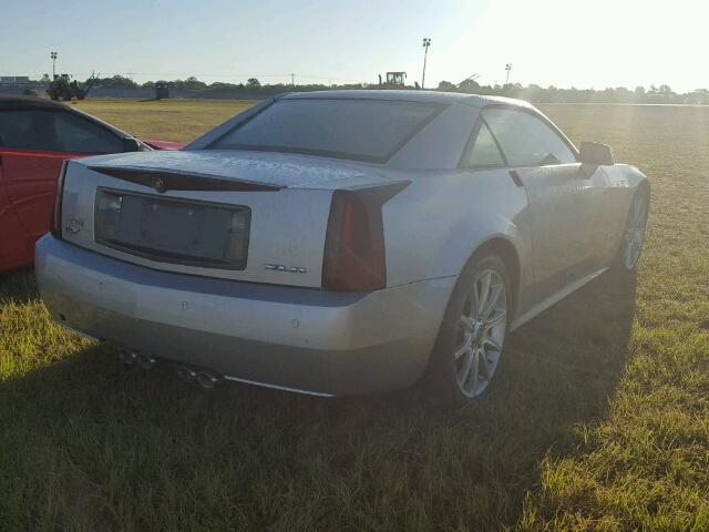 1G6YX36D165603189 - 2006 CADILLAC XLR-V SILVER photo 4