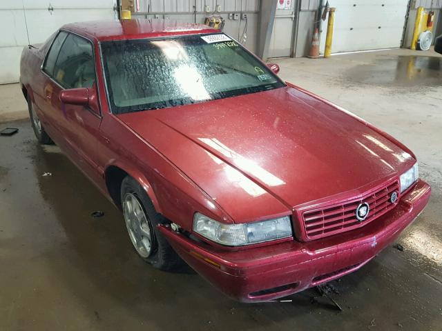 1G6ET1294YB702954 - 2000 CADILLAC ELDORADO T RED photo 1