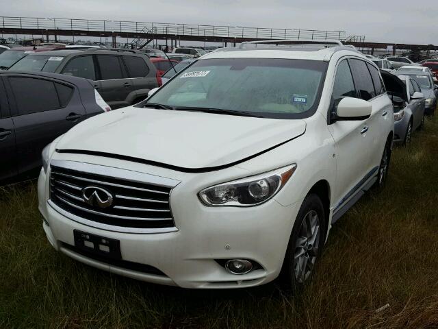 5N1AL0MM5FC506080 - 2015 INFINITI QX60 WHITE photo 2