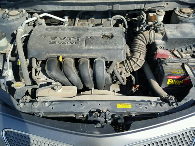 5Y2SL658X6Z411816 - 2006 PONTIAC VIBE GRAY photo 7