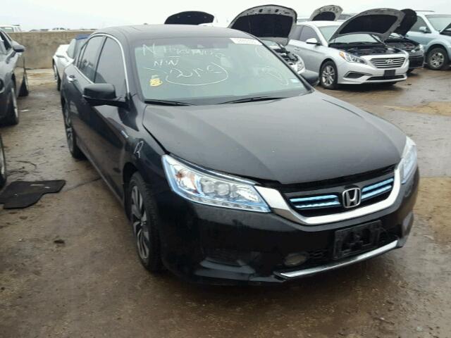 1HGCR6F72FA013153 - 2015 HONDA ACCORD BLACK photo 1