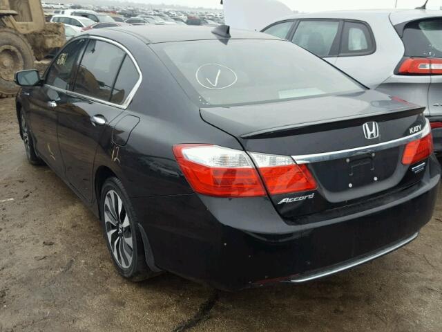 1HGCR6F72FA013153 - 2015 HONDA ACCORD BLACK photo 3