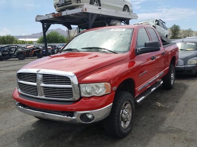3D3KS28D15G803433 - 2005 DODGE RAM 2500 S Qırmızı foto 2