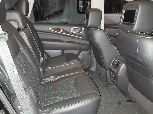 5N1AL0MN0DC351217 - 2013 INFINITI JX35 BASE BLACK photo 6