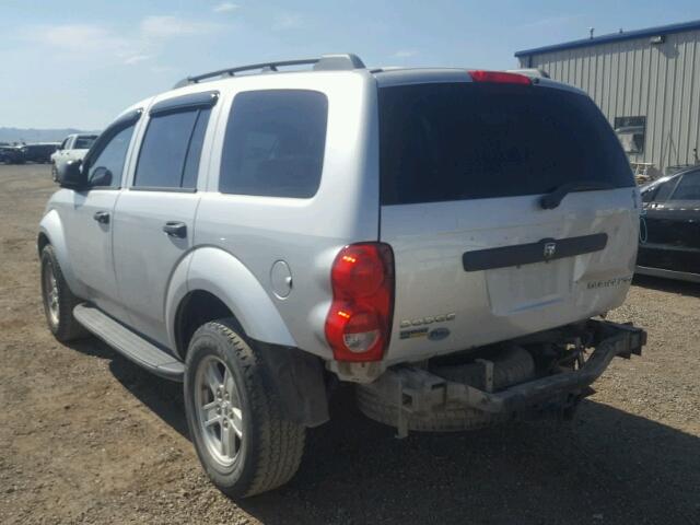 1D8HB38P09F712326 - 2009 DODGE DURANGO SE SILVER photo 3