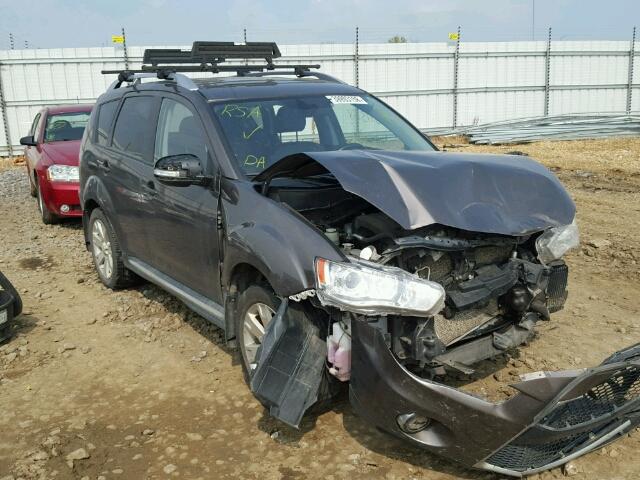 JA4JT5AX7AZ602955 - 2010 MITSUBISHI OUTLANDER GRAY photo 1