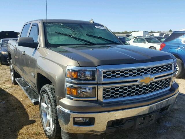 3GCUKREC5FG462707 - 2015 CHEVROLET SILVERADO BROWN photo 1