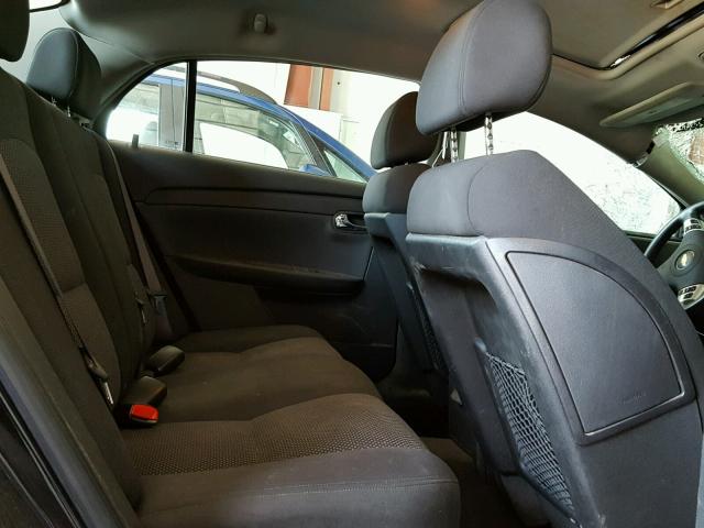 1G1ZH57B68F157960 - 2008 CHEVROLET MALIBU 1LT შავი ფოტო 5