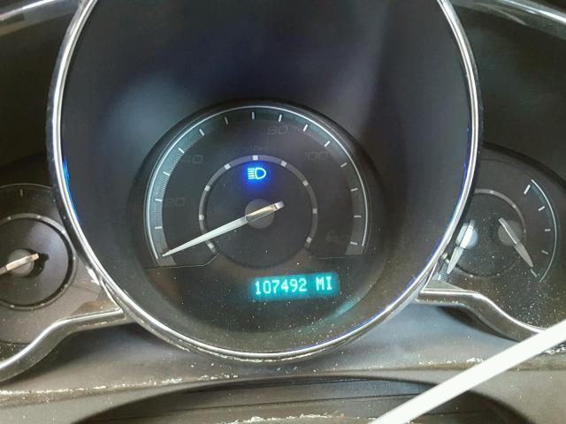 1G1ZH57B68F157960 - 2008 CHEVROLET MALIBU 1LT შავი ფოტო 8