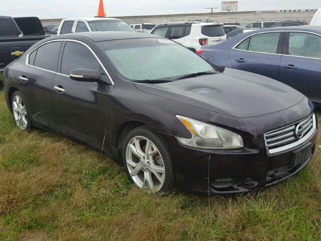 1N4AA5AP9CC824677 - 2012 NISSAN MAXIMA S BLACK photo 1