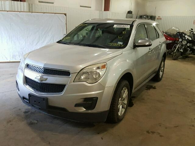 2GNALBEK5C1332243 - 2012 CHEVROLET EQUINOX LS SILVER photo 2