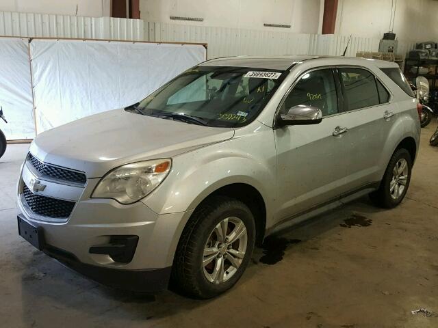 2GNALBEK5C1332243 - 2012 CHEVROLET EQUINOX LS SILVER photo 9