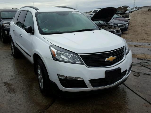 1GNKRFEDXGJ251603 - 2016 CHEVROLET TRAVERSE WHITE photo 1