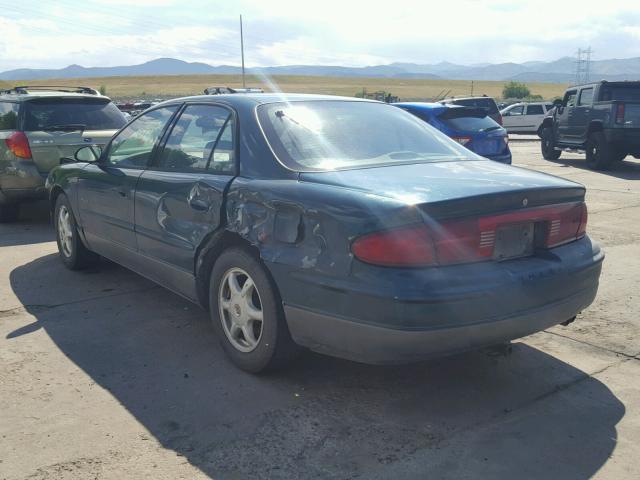 2G4WF551511191407 - 2001 BUICK REGAL GS GREEN photo 3