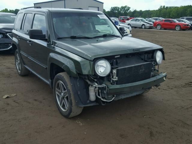 1J8FT48W18D742812 - 2008 JEEP PATRIOT LI GREEN photo 1