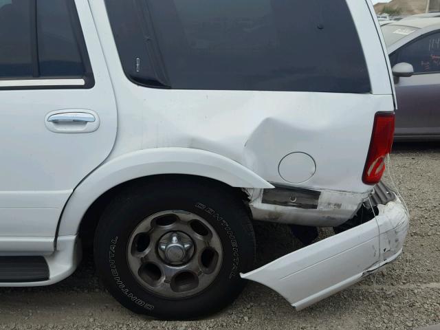 5LMEU27A11LJ04624 - 2001 LINCOLN NAVIGATOR WHITE photo 10
