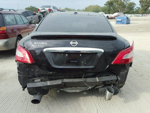 1N4AA5AP7AC829079 - 2010 NISSAN MAXIMA S BLACK photo 10