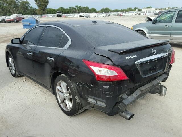 1N4AA5AP7AC829079 - 2010 NISSAN MAXIMA S BLACK photo 3