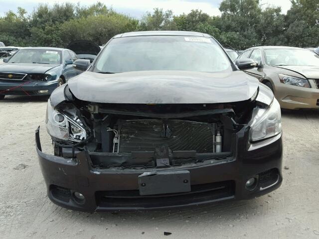 1N4AA5AP7AC829079 - 2010 NISSAN MAXIMA S BLACK photo 9