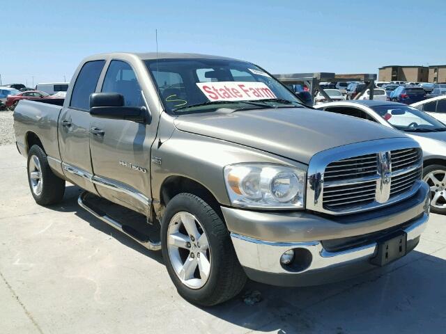 1D7HA18257J629775 - 2007 DODGE RAM 1500 S GOLD photo 1