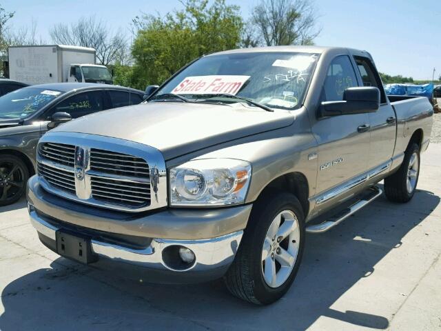 1D7HA18257J629775 - 2007 DODGE RAM 1500 S GOLD photo 2