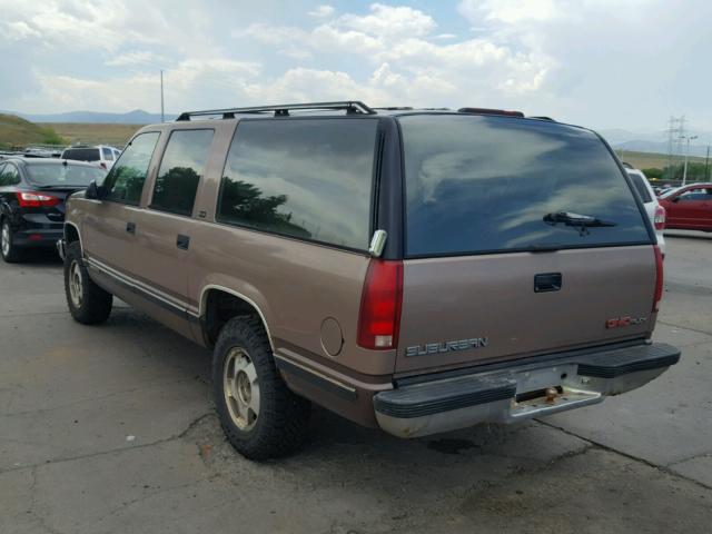 1GKFK16K7RJ724735 - 1994 GMC SUBURBAN K TAN photo 3