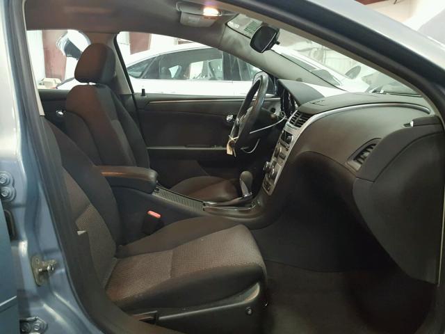 1G1ZH57B494222561 - 2009 CHEVROLET MALIBU 1LT BLUE photo 5
