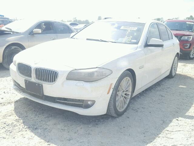 WBAFR7C57DC819167 - 2013 BMW 535 WHITE photo 2