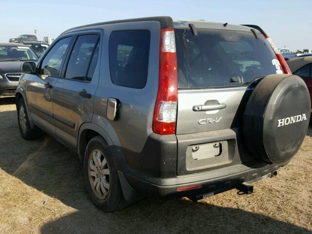 JHLRD68826C012721 - 2006 HONDA CR-V SILVER photo 3