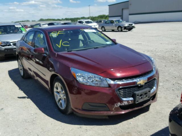 1G11C5SL1FF281059 - 2015 CHEVROLET MALIBU 1LT 红色 照片 1