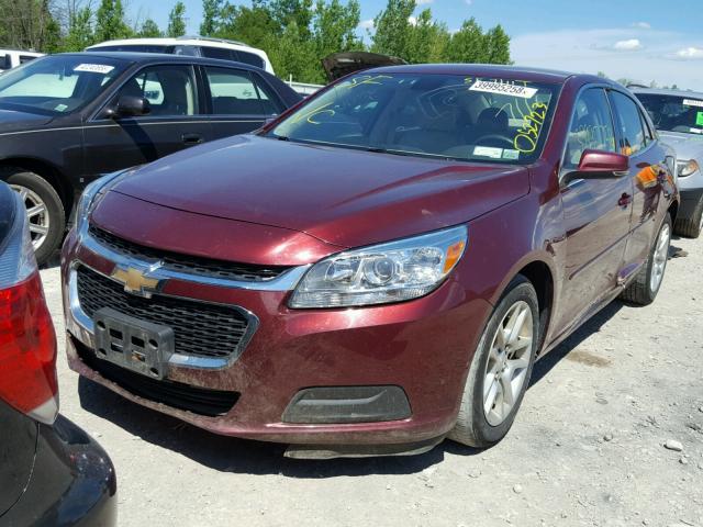 1G11C5SL1FF281059 - 2015 CHEVROLET MALIBU 1LT 红色 照片 2