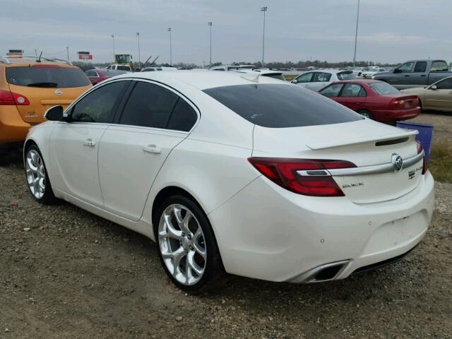 2G4GT5GX9F9208636 - 2015 BUICK REGAL WHITE photo 3