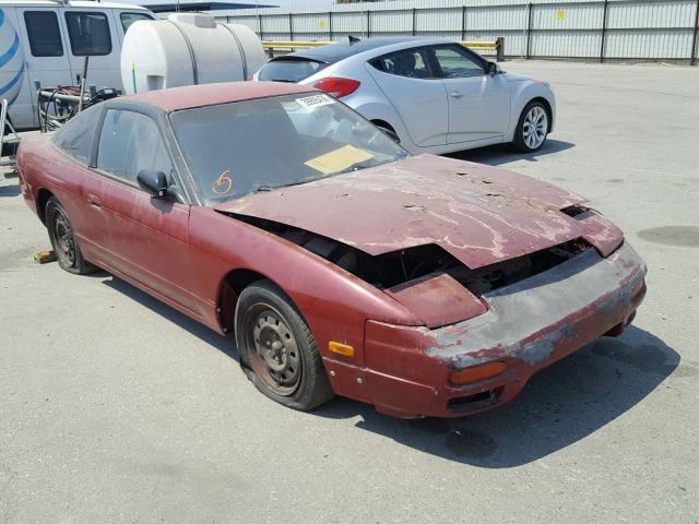 JN1MS36P3MW026843 - 1991 NISSAN 240SX BASE BURGUNDY photo 1