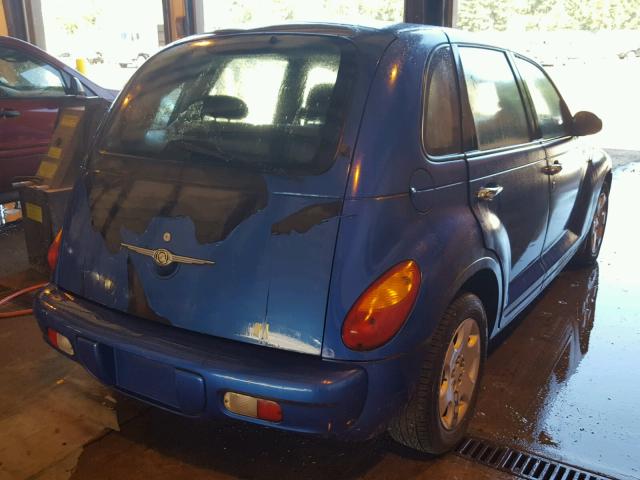 3C4FY48B95T538299 - 2005 CHRYSLER PT CRUISER BLUE photo 4