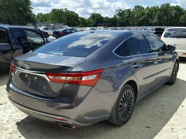 4T1BK1EB1JU265499 - 2018 TOYOTA AVALON XLE CHARCOAL photo 4