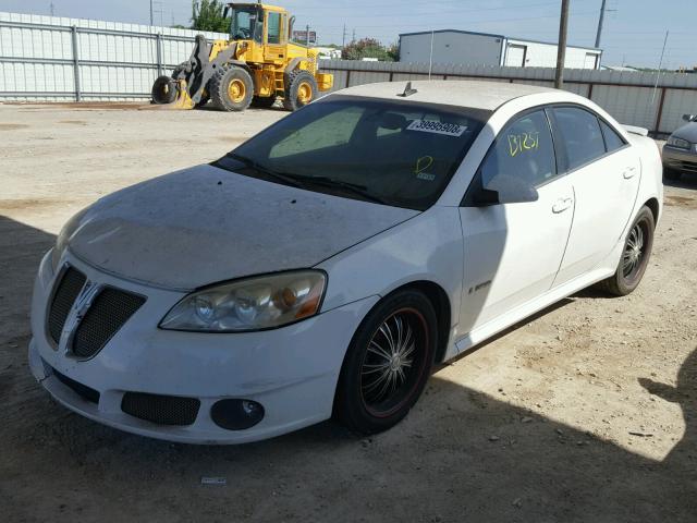 1G2ZL577494242282 - 2009 PONTIAC G6 GXP WHITE photo 2