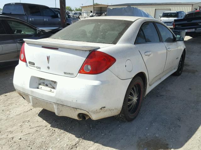 1G2ZL577494242282 - 2009 PONTIAC G6 GXP WHITE photo 4