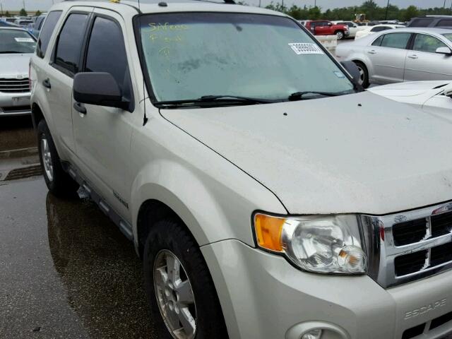 1FMCU03Z68KB27553 - 2008 FORD ESCAPE TAN photo 1