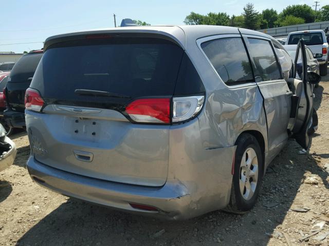 2C4RC1CGXHR521452 - 2017 CHRYSLER PACIFICA L SILVER photo 4