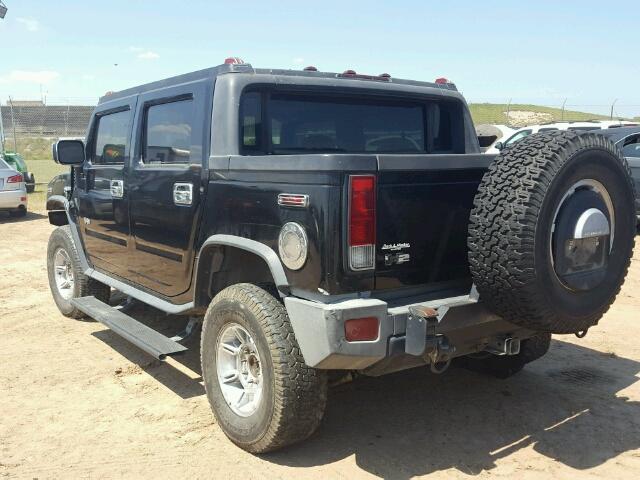 5GRGN22UX6H119971 - 2006 HUMMER H2 SUT BLACK photo 3